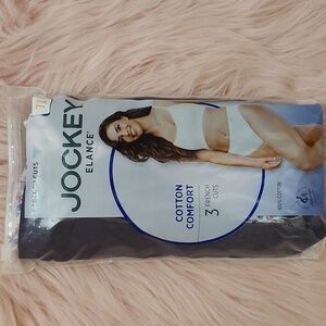 Brand New 3CT JOCKEY ELANCE FRENCH CUT BIKINIS-7/L